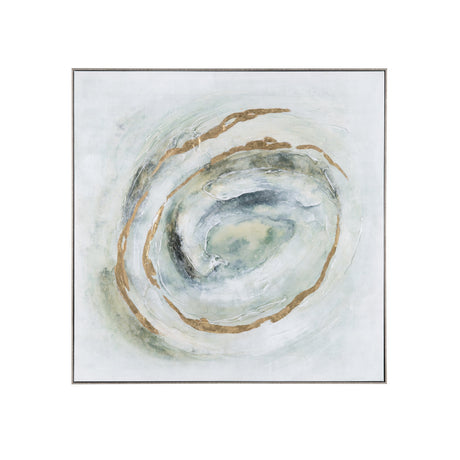 Eye Of Color Green/Blue Canvas by Crestview at Eve Furniture
