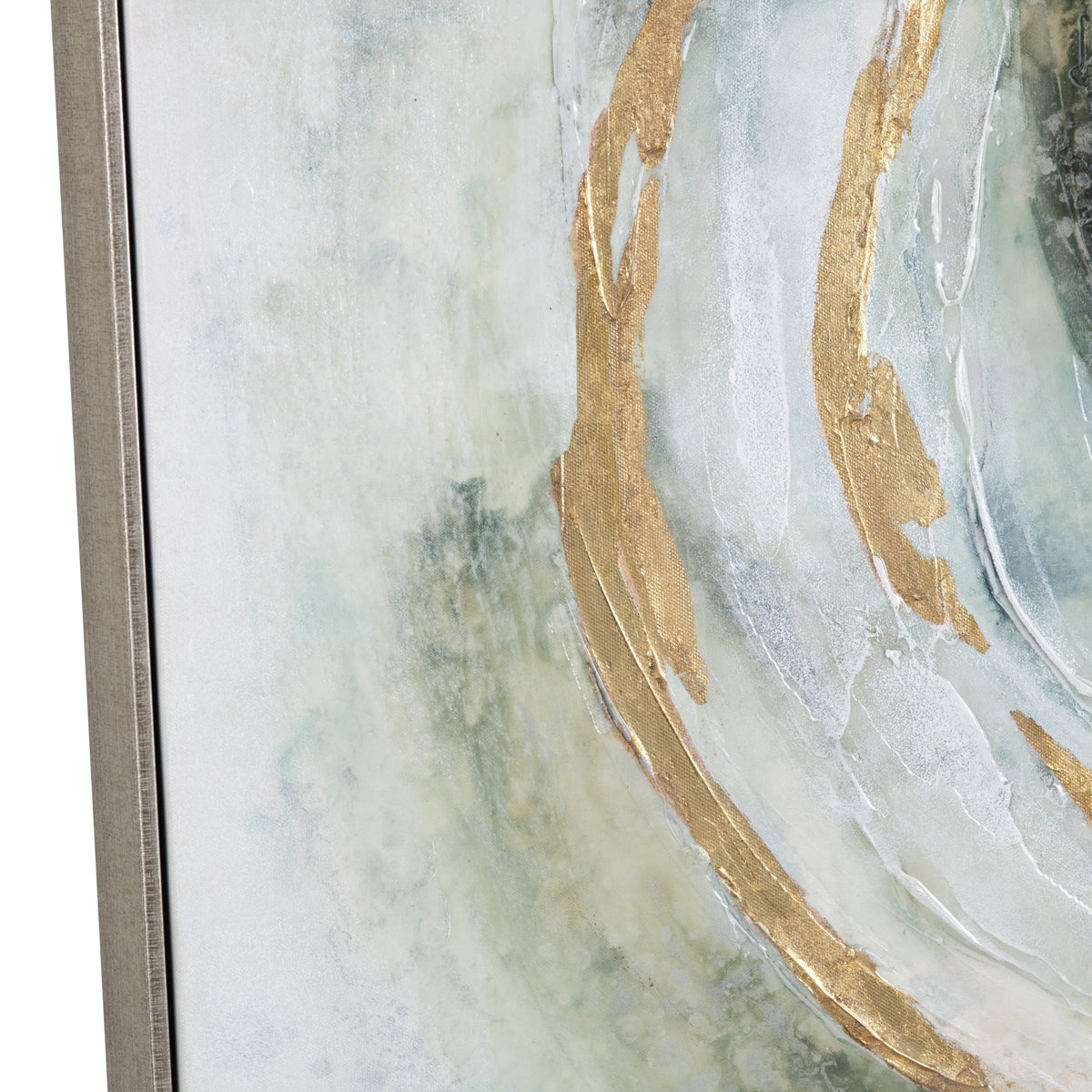 Eye Of Color Green/Blue Canvas by Crestview at Eve Furniture