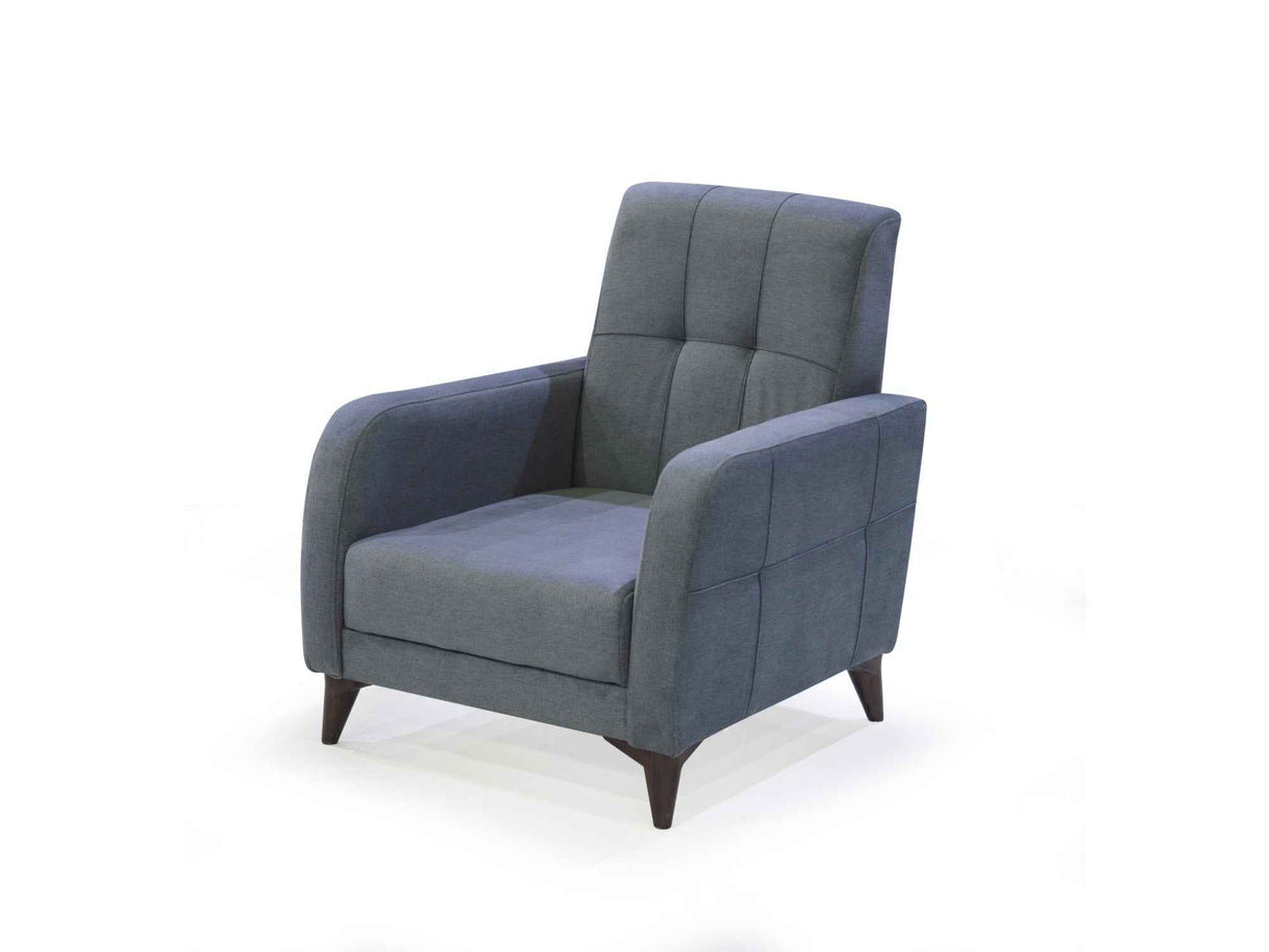 Eylul Light Gray Chair by Furnia at Eve Furniture