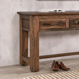 Ezra 3 Drawer Console Table by Classic Home at Eve Furniture