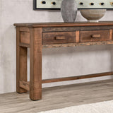 Ezra 6 Drawer Console Table by Classic Home at Eve Furniture
