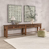 Ezra 6 Drawer Console Table by Classic Home at Eve Furniture