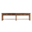 Ezra 6 Drawer Console Table by Classic Home at Eve Furniture