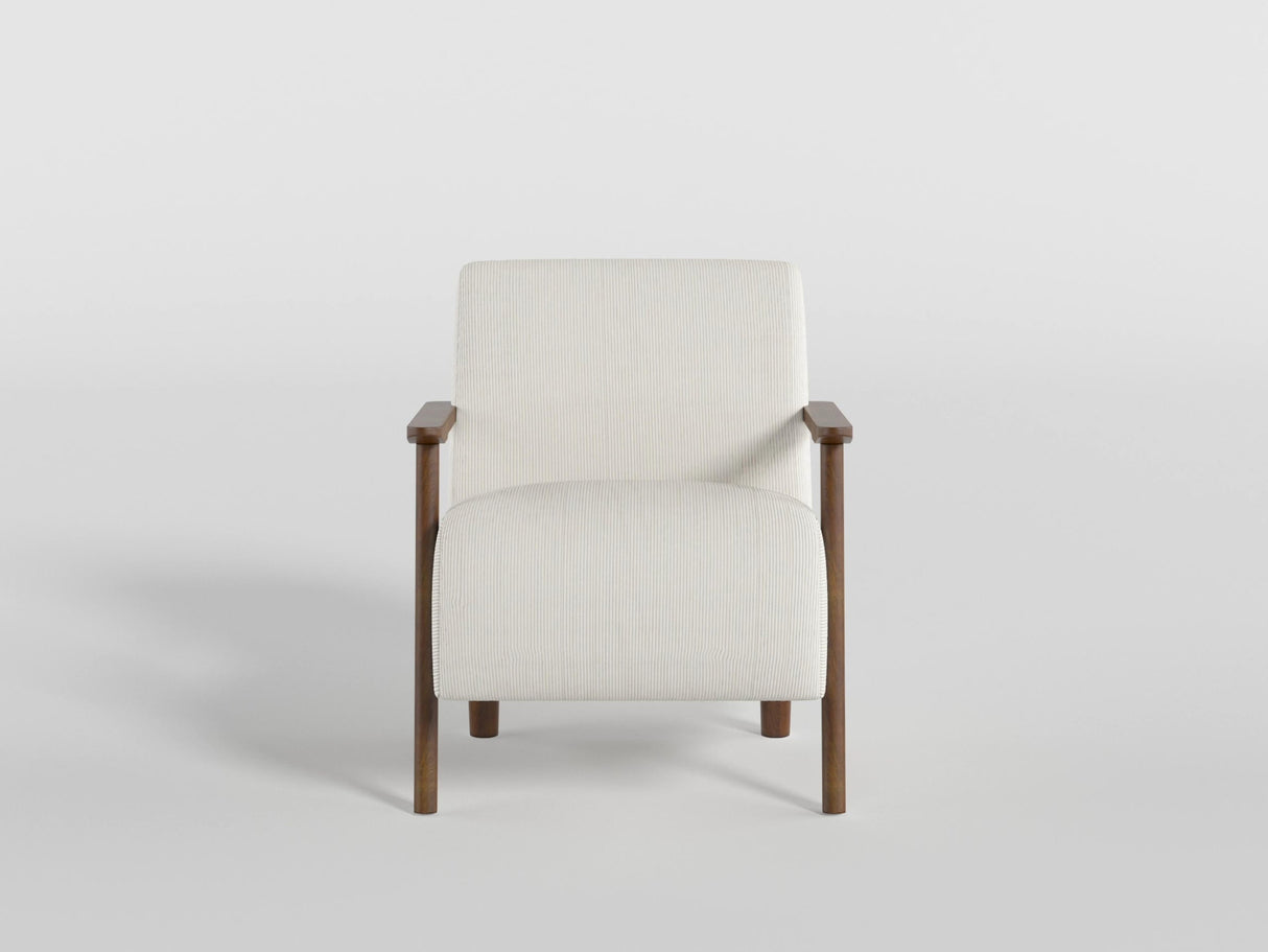 Ezra Beige Accent Chair by Homelegance at Eve Furniture