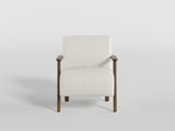 Ezra Beige Accent Chair by Homelegance at Eve Furniture