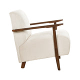 Ezra Beige Accent Chair by Homelegance at Eve Furniture