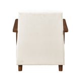 Ezra Beige Accent Chair by Homelegance at Eve Furniture