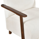 Ezra Beige Accent Chair by Homelegance at Eve Furniture