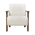 Ezra Beige Accent Chair by Homelegance at Eve Furniture