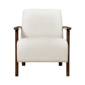 Ezra Beige Accent Chair by Homelegance at Eve Furniture