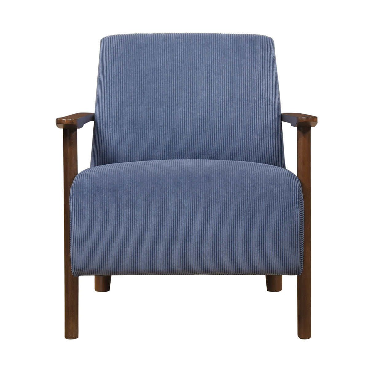 Ezra Blue Accent Chair by Homelegance at Eve Furniture