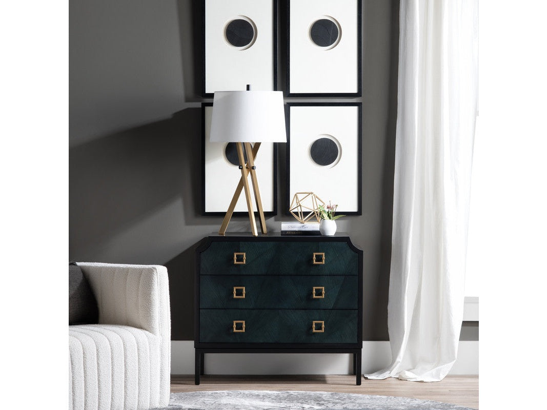 Ezra Brass Table Lamp (Set of 2) by Crestview at Eve Furniture