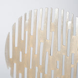 Ezra (Large) 13L x 3W Gold Metal Circular Decorative Object by Mercana at Eve Furniture