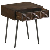 Ezra Rectangular 1-Drawer Accent Cabinet by Coaster at Eve Furniture