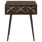 Ezra Rectangular 1-Drawer Accent Cabinet by Coaster at Eve Furniture