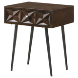 Ezra Rectangular 1-Drawer Accent Cabinet by Coaster at Eve Furniture