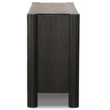 Ezri 4 Door Sideboard, Black Oak By Fourhands by Four Hands at Eve Furniture