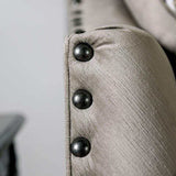 Ezrin Light Brown Stationary Sofa & Loveseat by Furniture of America at Eve Furniture