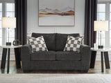 Loreo Ebony Loveseat