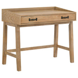 Fabian Distressed Light Brown 38-inch Computer Desk with Keyboard Drawer by Coaster at Eve Furniture
