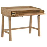 Fabian Distressed Light Brown 38-inch Computer Desk with Keyboard Drawer by Coaster at Eve Furniture