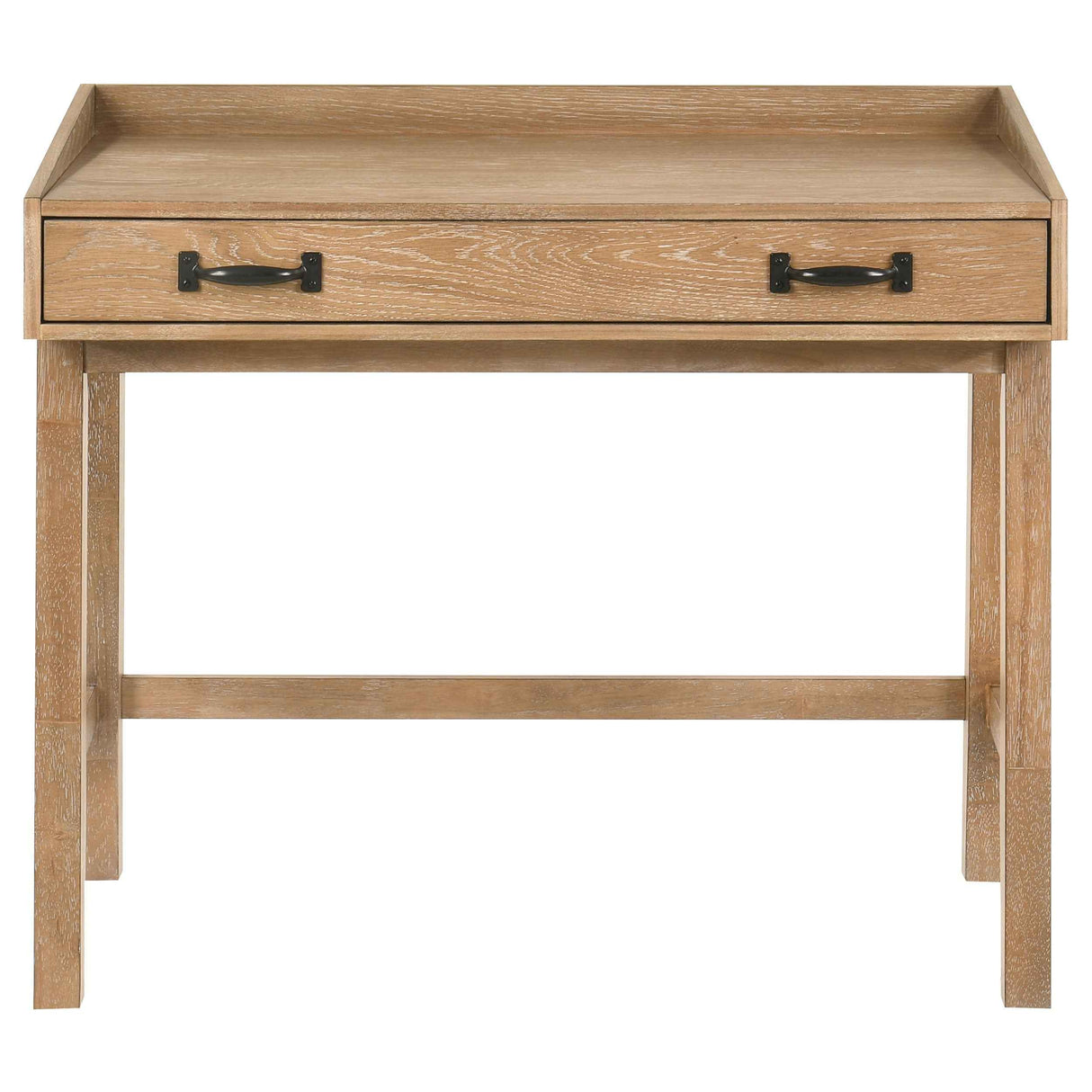 Fabian Distressed Light Brown 38-inch Computer Desk with Keyboard Drawer by Coaster at Eve Furniture
