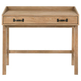 Fabian Distressed Light Brown 38-inch Computer Desk with Keyboard Drawer by Coaster at Eve Furniture