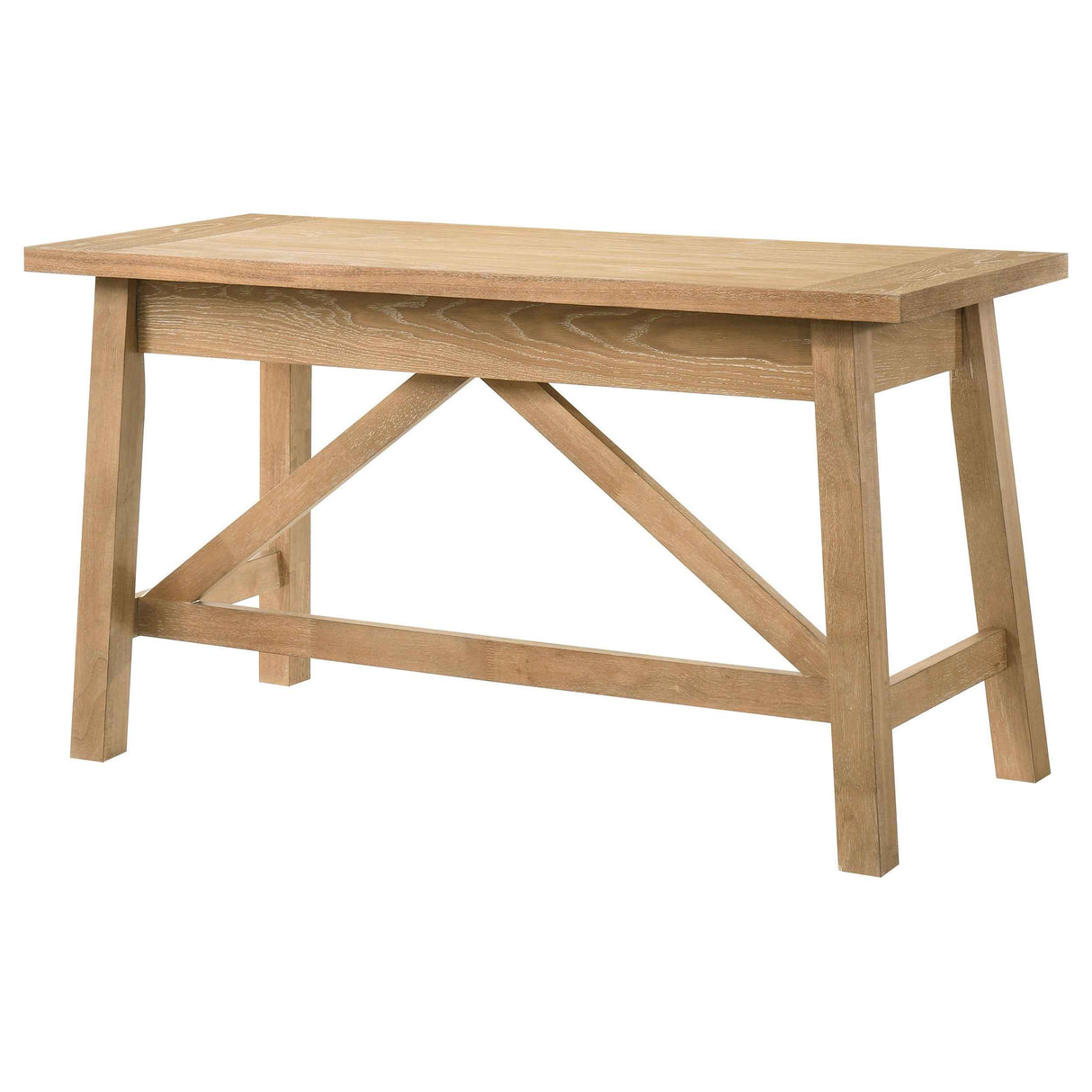 Fabian Distressed Light Brown 54-inch 2-drawer Computer Writing Desk by Coaster at Eve Furniture