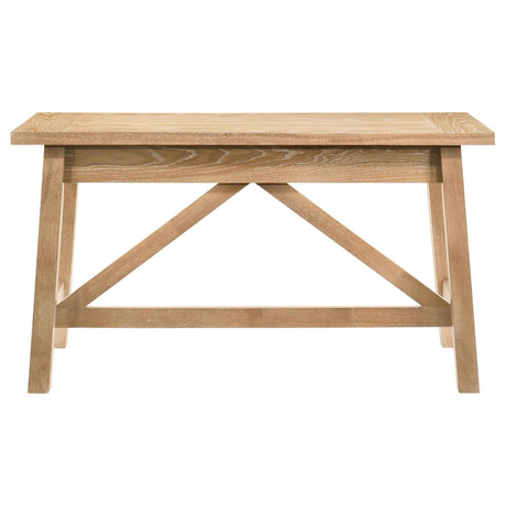 Fabian Distressed Light Brown 54-inch 2-drawer Computer Writing Desk by Coaster at Eve Furniture