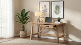 Fabian Distressed Light Brown 54-inch 2-drawer Computer Writing Desk by Coaster at Eve Furniture