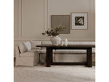 Fable Beige L Shape Slipcover 125.5" Dining Banquette by MOES at Eve Furniture