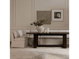 Fable Beige L Shape Slipcover 96" Dining Banquette by MOES at Eve Furniture