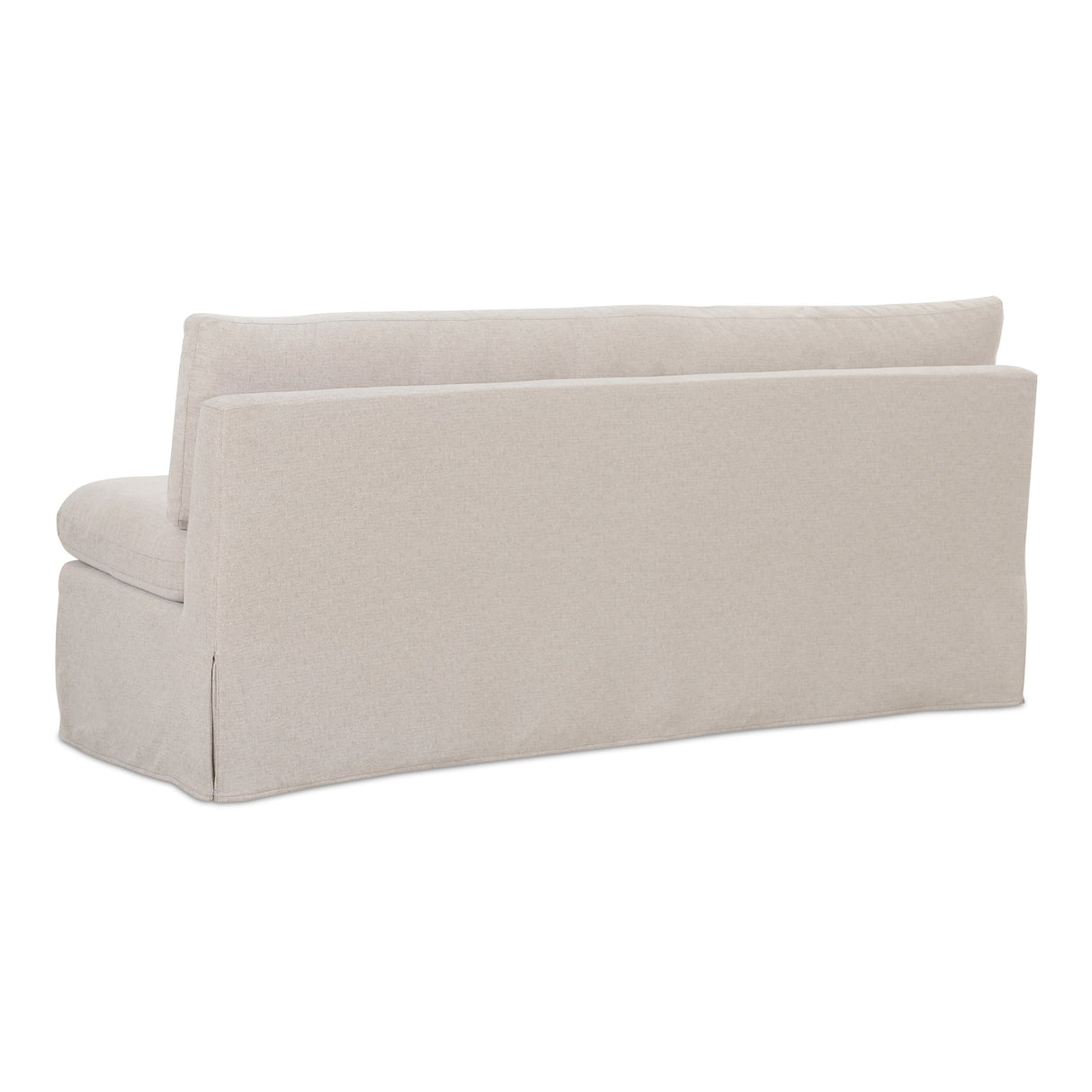 Fable Beige Slipcover Dining Bench by MOES at Eve Furniture