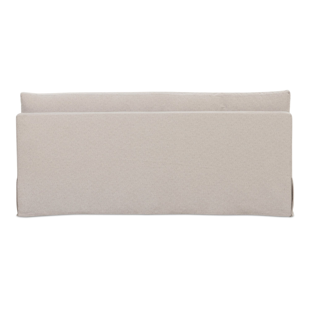 Fable Beige Slipcover Dining Bench by MOES at Eve Furniture