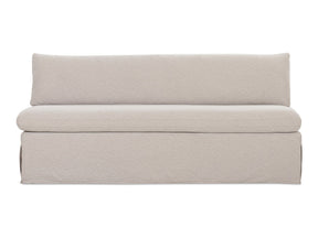 Fable Beige Slipcover Dining Bench by MOES at Eve Furniture