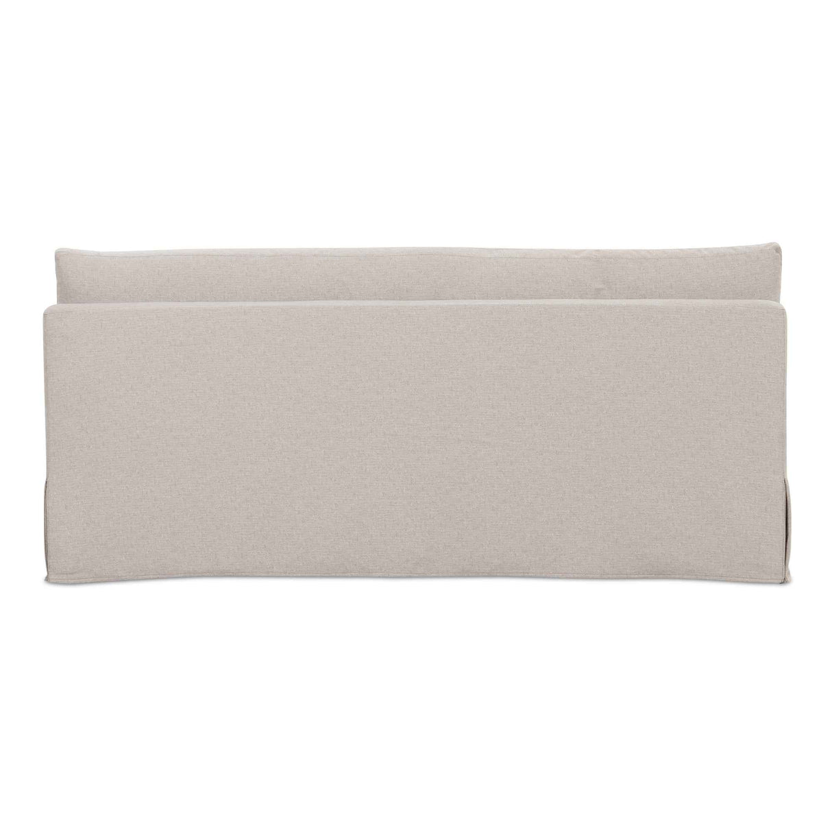 Fable Beige Slipcover Dining Bench by Moe's Home at Eve Furniture