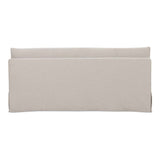 Fable Beige Slipcover Dining Bench by Moe's Home at Eve Furniture
