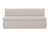 Fable Beige Slipcover Dining Bench by Moe's Home at Eve Furniture