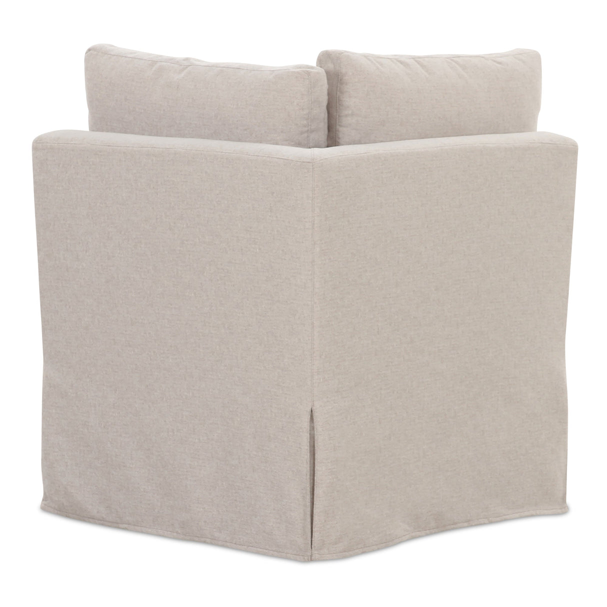 Fable Beige Slipcover Dining Corner Chair by MOES at Eve Furniture