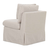 Fable Beige Slipcover Dining Corner Chair by Moe's Home at Eve Furniture
