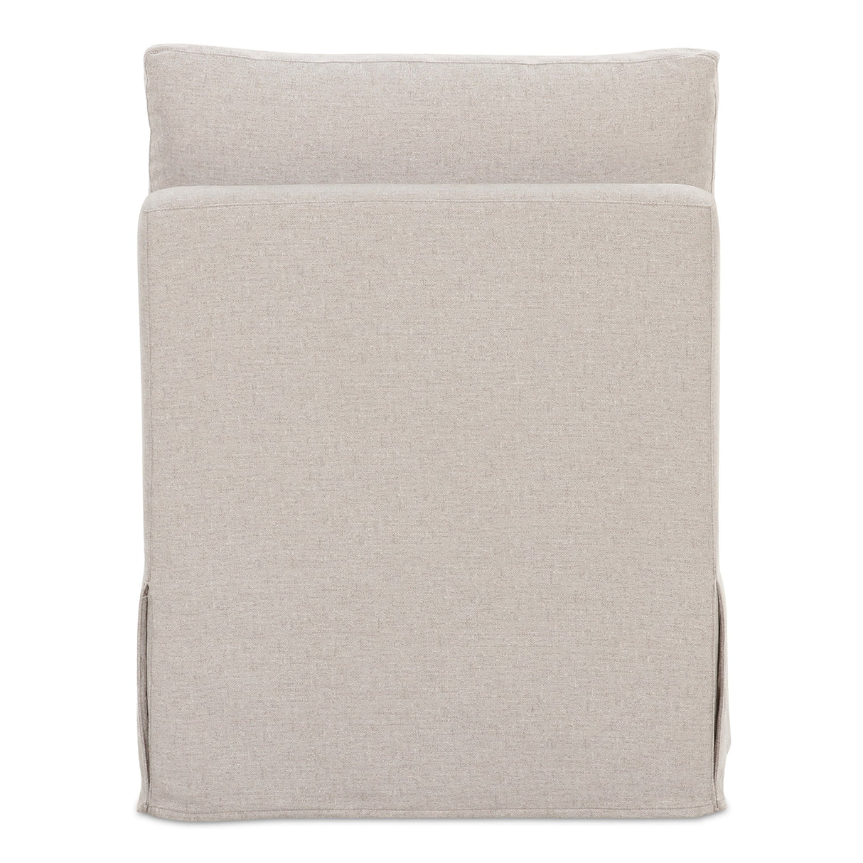 Fable Beige Slipcover Dining Slipper Chair by MOES at Eve Furniture