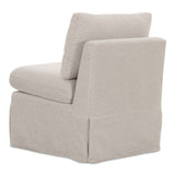Fable Beige Slipcover Dining Slipper Chair by Moe's Home at Eve Furniture