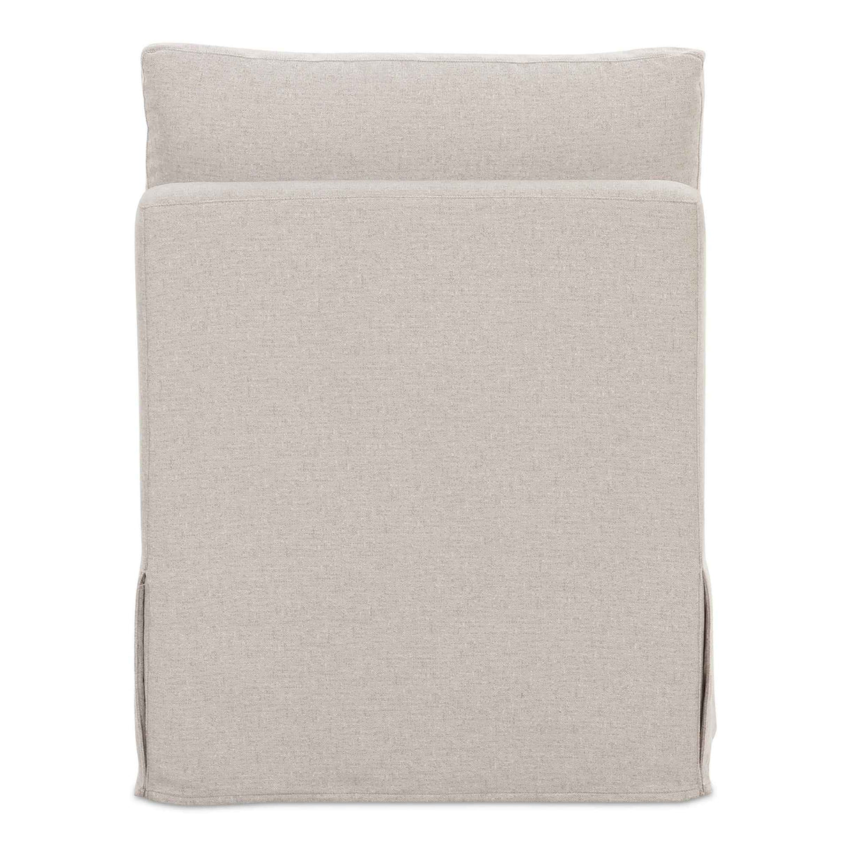 Fable Beige Slipcover Dining Slipper Chair by Moe's Home at Eve Furniture