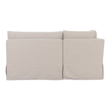 Fable Beige U Shape Slipcover Dining Banquette 168 in by MOES at Eve Furniture