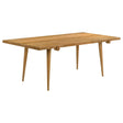 Fabra Honey 79-inch Rectangular Wood Dining Table by Coaster at Eve Furniture