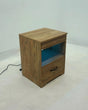 Fabre Mango 1-drawer Extendable Top Nightstand Bedside Table by Coaster at Eve Furniture