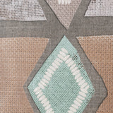 Fabric Fantasia - Maumbo by Maja Gunnarsdottir Textured Framed Artwork Matted under Glass by Mercana at Eve Furniture