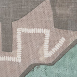 Fabric Fantasia - Maumbo by Maja Gunnarsdottir Textured Framed Artwork Matted under Glass by Mercana at Eve Furniture