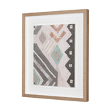 Fabric Fantasia - Mishale by Maja Gunnarsdottir Textured Framed Artwork Matted under Glass by Mercana at Eve Furniture