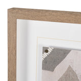 Fabric Fantasia - Mishale by Maja Gunnarsdottir Textured Framed Artwork Matted under Glass by Mercana at Eve Furniture
